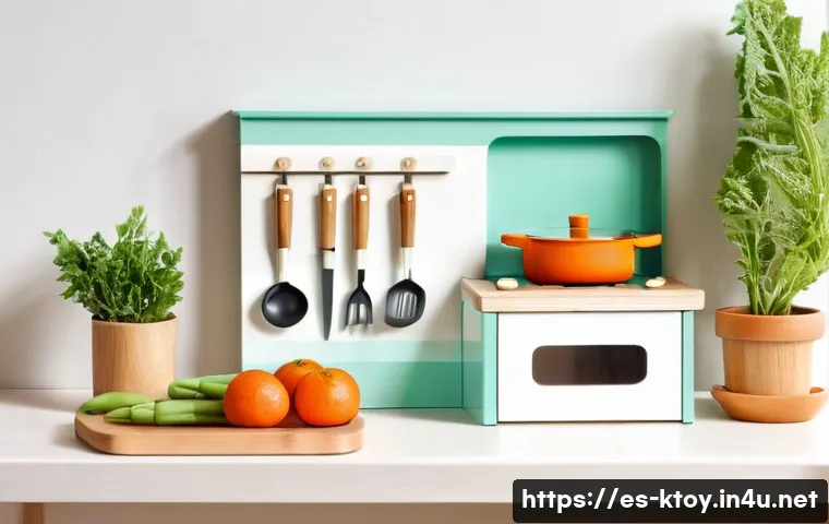 주방완구 구매 가이드 - **Prompt for an elegant wooden play kitchen:**
"A beautifully crafted wooden play kitchen, made ...